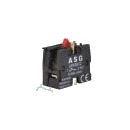 Kontak Bloğu NC 3A / 240 V AC, IP 44