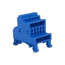 Megaradar 5,08 mm SOKETLİ DIN RAY TİPİ İKİ KATLI RENKLİ KLEMENSLER