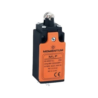MLP Limit Switch - Plastik Gövde Dikey Pim Makara ∅12 Metal